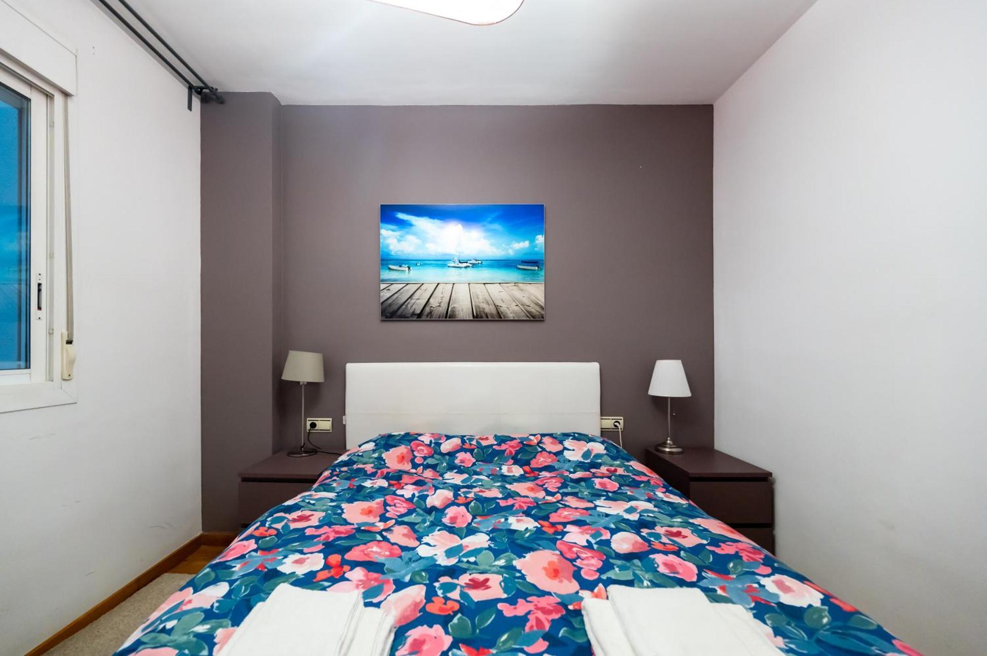 Appartamento Comfy Downtown + Private Terrace Barcellona Esterno foto